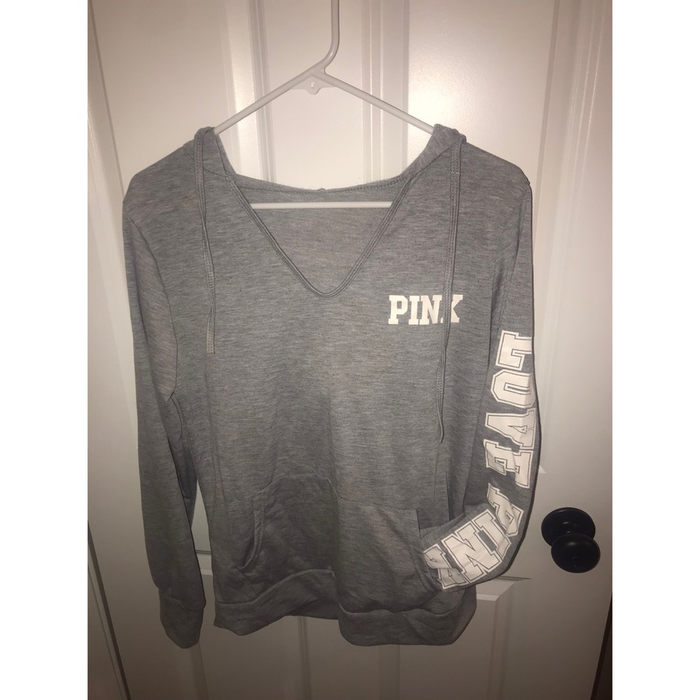 FAKE PINK Victoria secret hoodie